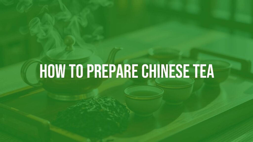 A serene scene of Chinese tea preparation, elegant teapot with steam rising, delicate teacups, fresh tea leaves spread on a wooden tray, warm lighting, traditional Chinese aesthetic.