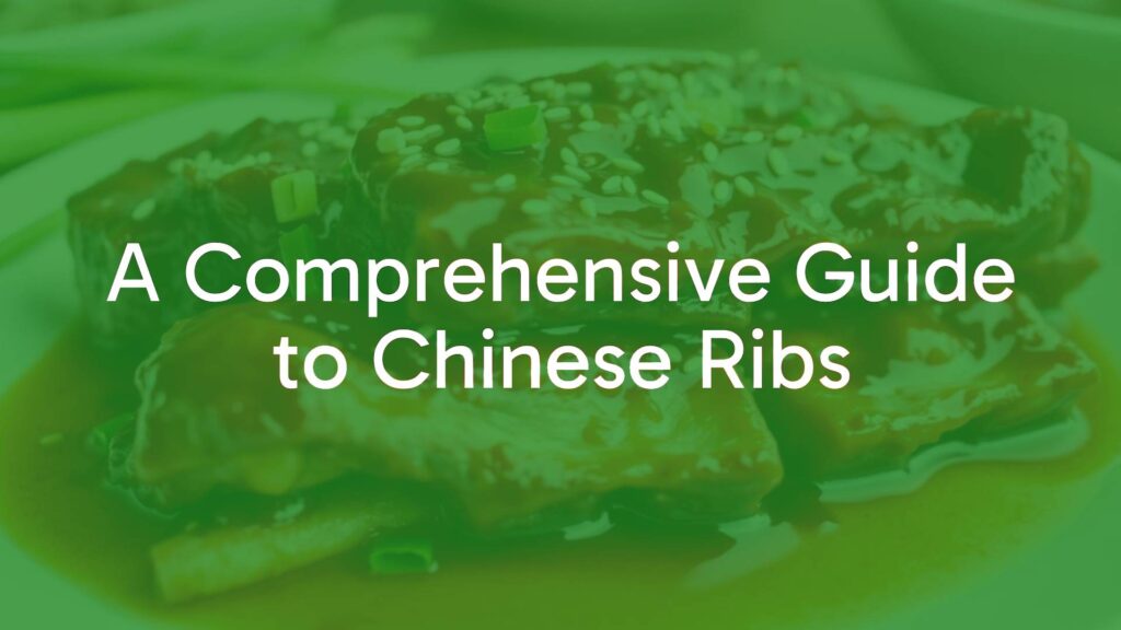 Succulent Chinese ribs glazed with shiny sauce, garnished with sesame seeds and green onions, on a white plate, realistic, food photography style.