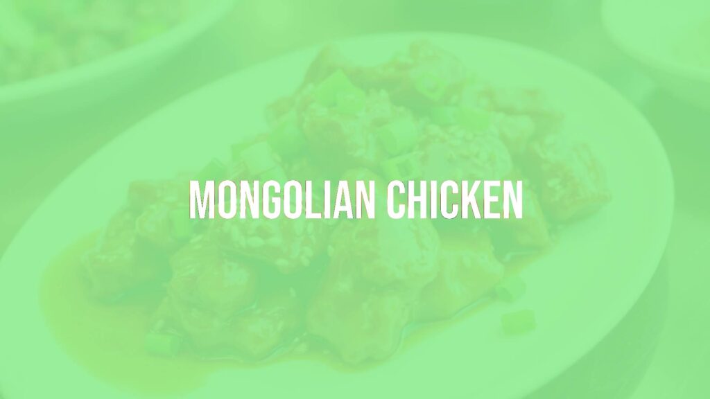 Mongolian Chicken